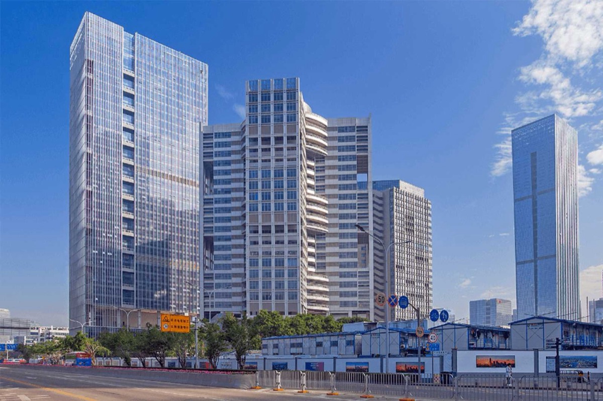 彩讯科技大厦建筑外观图
