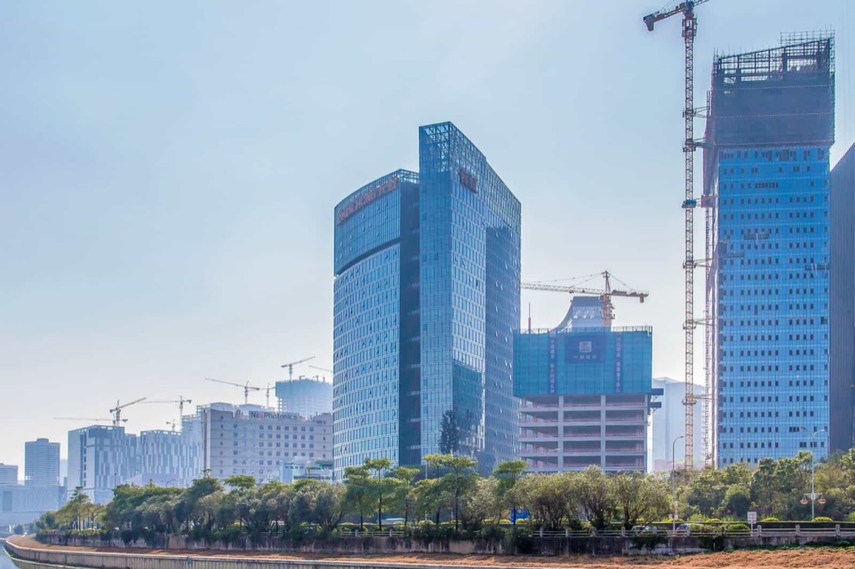 长虹科技大厦建筑外观图