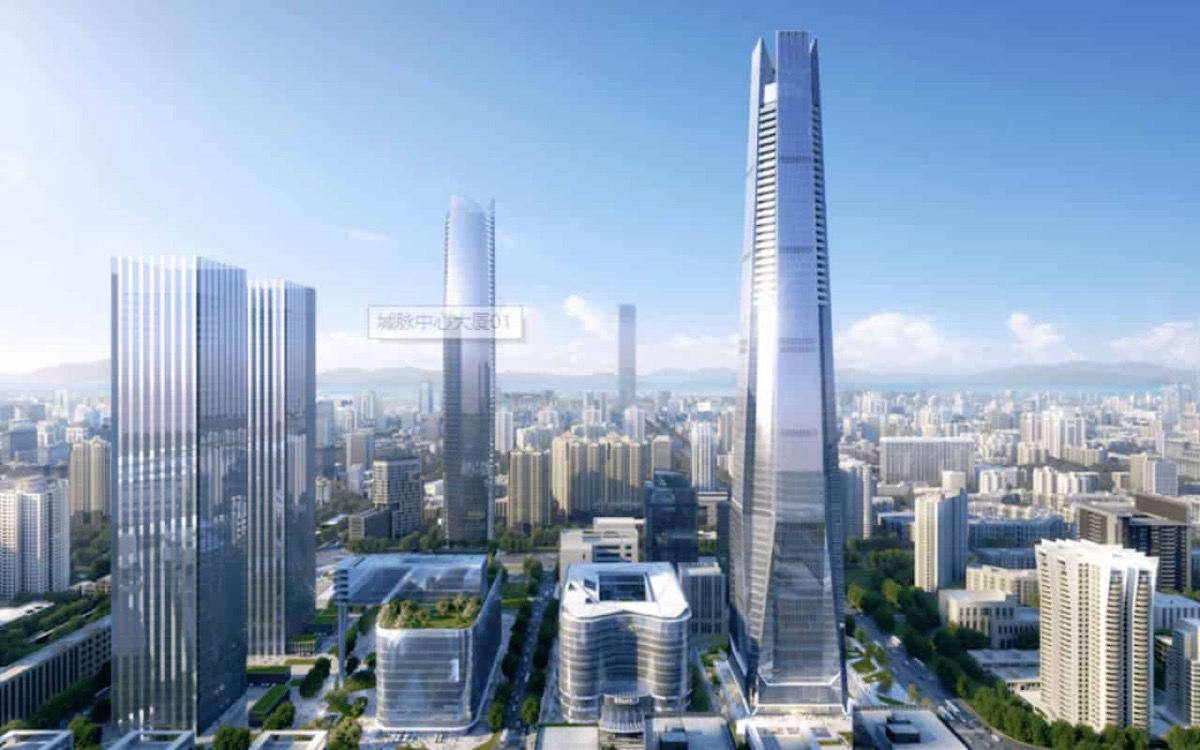 城脉中心建筑外观图