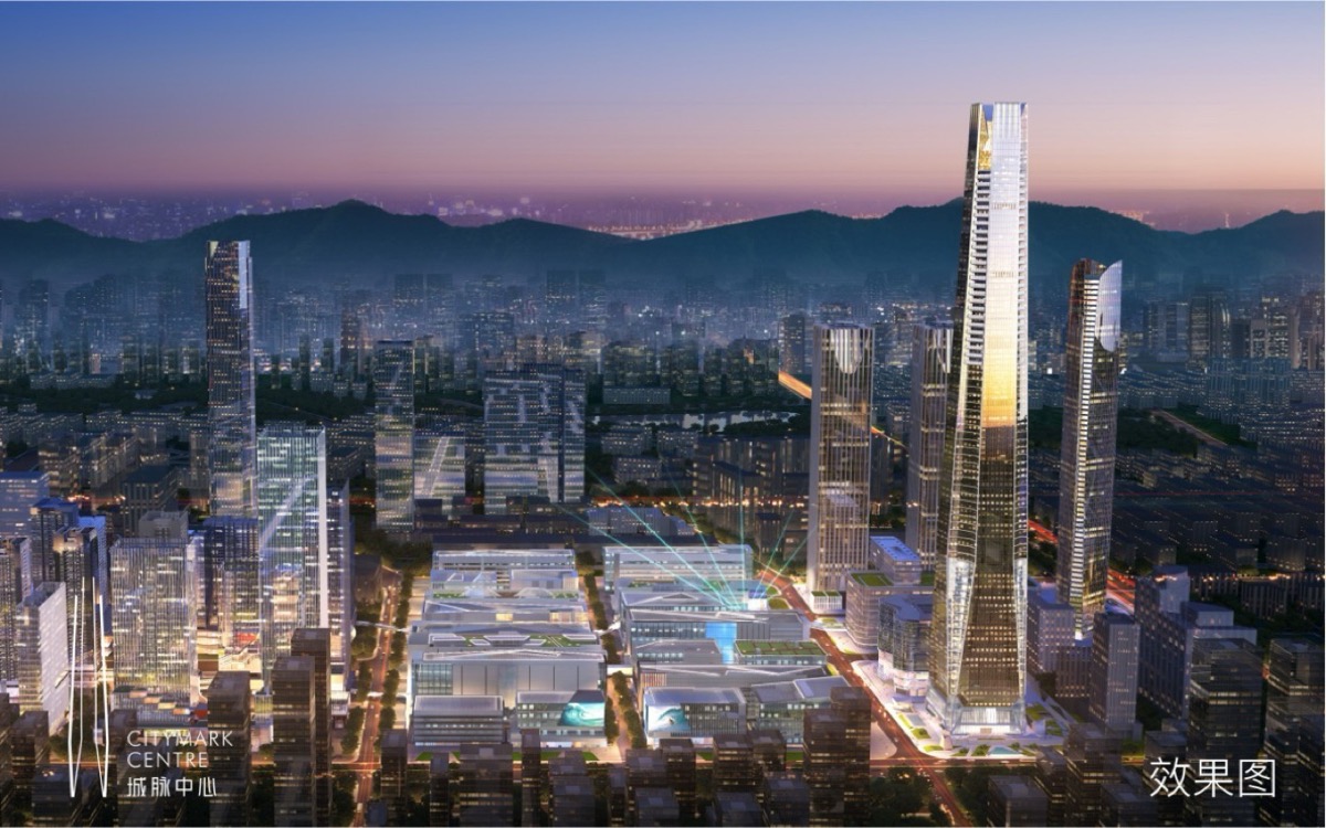 城脉中心项目实景图一