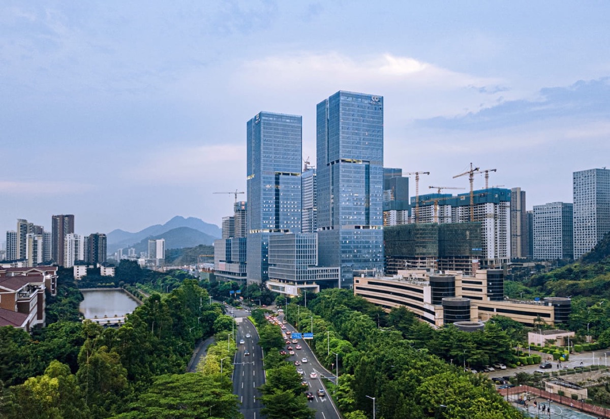 创智云城建筑外观图