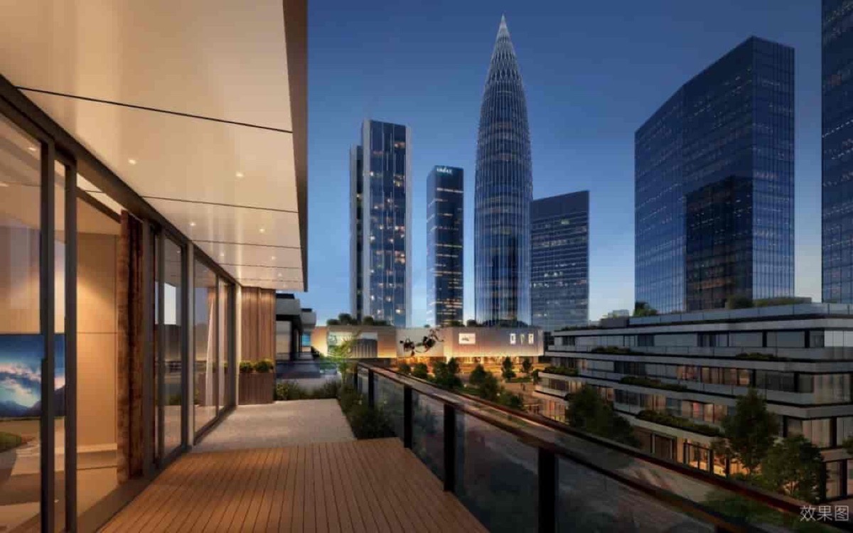 大家金融中心项目实景图一