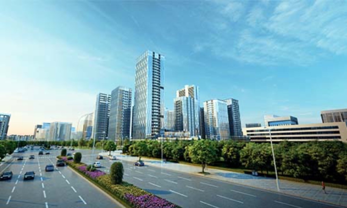 大集汇创新产业中心建筑外观图
