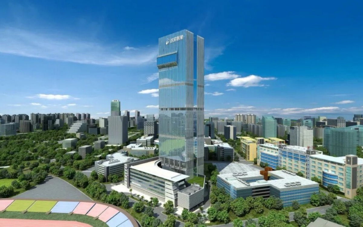 达实智能大厦建筑外观图