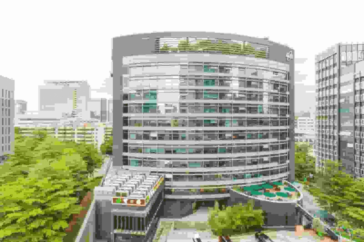 东江环保大厦建筑外观图