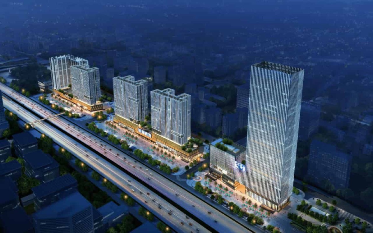 福城时代广场(嘉洲商务中心)项目实景图一