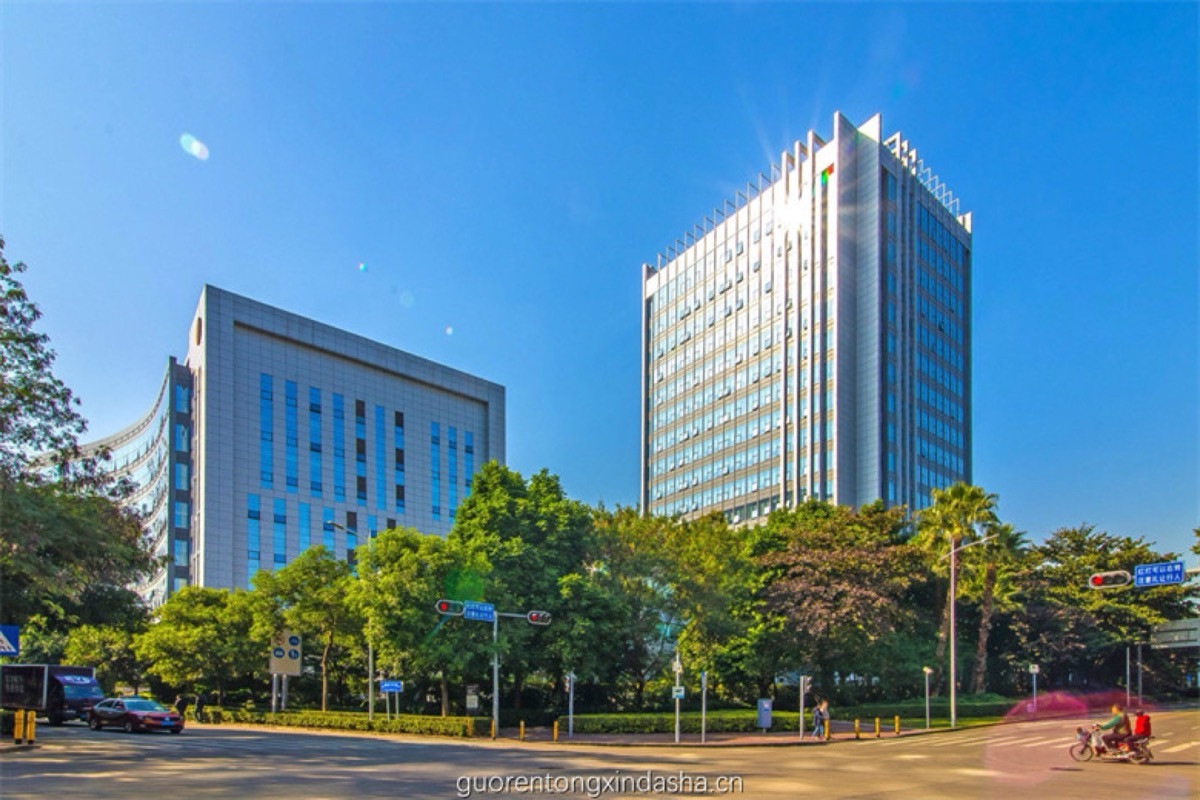 国人通信大厦建筑外观图