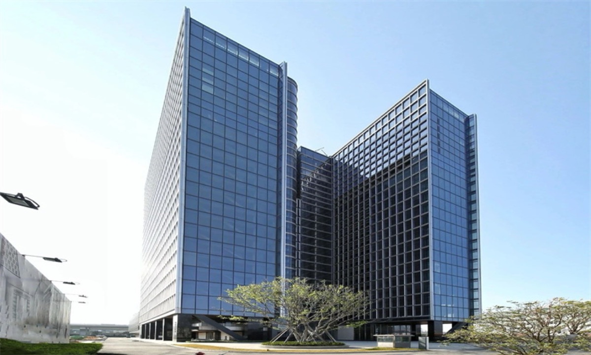 汉京时代大厦建筑外观图