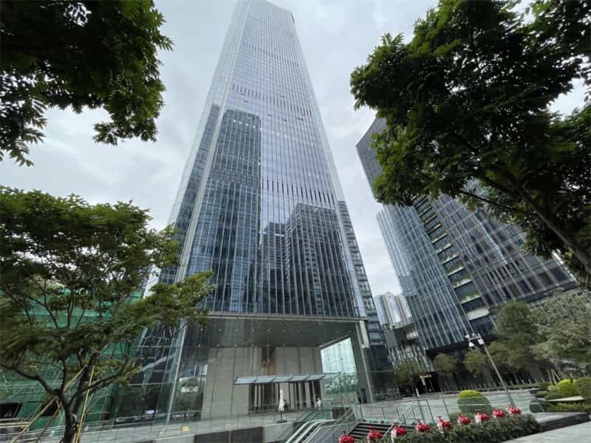 前海鸿荣源中心项目实景图一